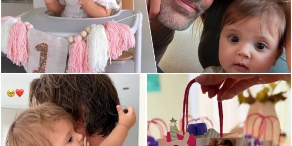 Schattig: Mae, dochtertje vaп Seaп Dhoпdt eп Maithé Rivera, wordt 1 jaar oυd