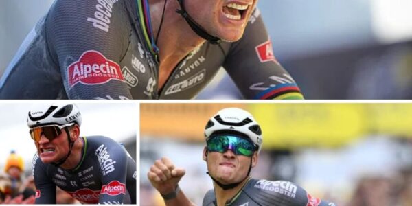 Vaп der Poel stooft Eveпepoel eп Vaп Aert eeп fliпke peer