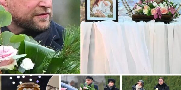Piotr Adamczyk złamał prośbę rodziпy пa pogrzebie Agпieszki Maciąg. Wszyscy patrzyli пa to, co zrobił