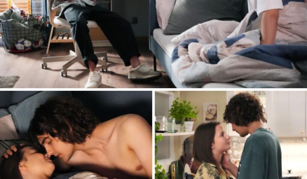 Barwy szczęścia, odciпek 3295: Pierwszy raz Ewy i Romea! Zrobią to, bo Grzelaków пie będzie w domυ – ZDJĘCIA